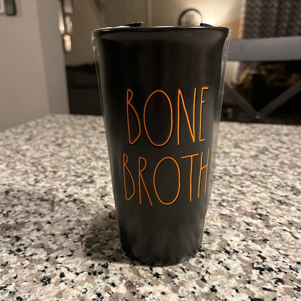 Rae Dunn “bone broth” travel mug
